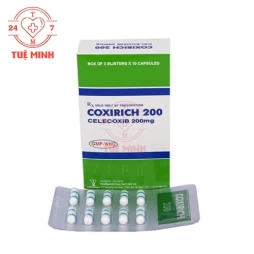 Coxirich 200 Armephaco - Thuốc làm giảm triệu chứng của thoái hóa khớp